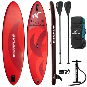 Watrflag Flow Red SUP Board 10'2'' Allround + Extra Paddle