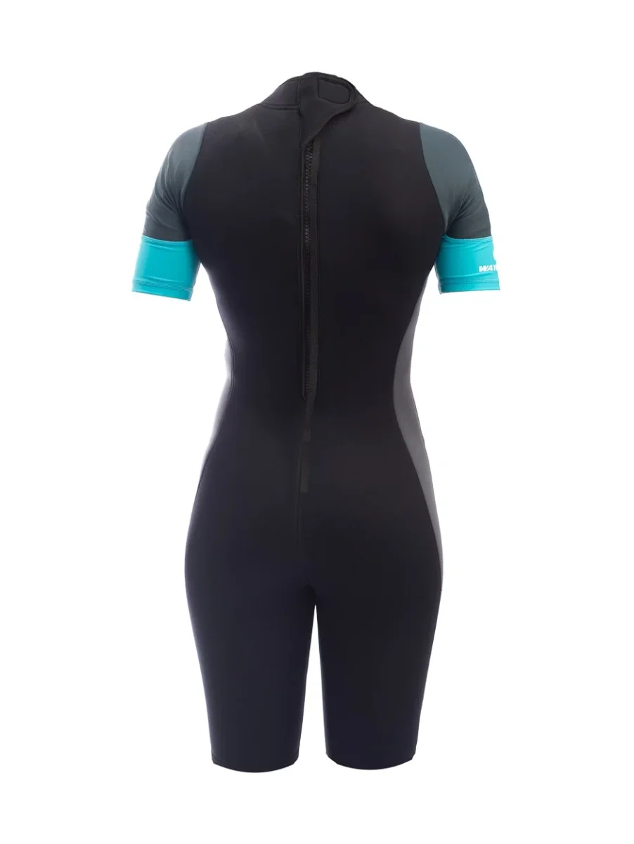 Adelaide Women Turquoise - 3 mm neopreen Shorty - Afbeelding 3