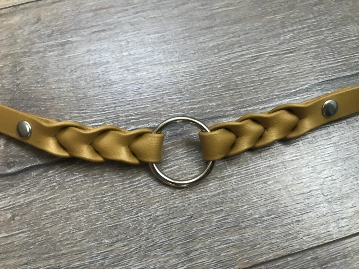 Neckrope met ring BioThane - Afbeelding 6